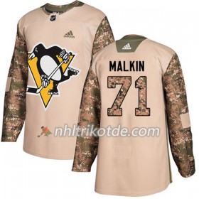 Pittsburgh Penguins Trikot Evgeni Malkin 71 Adidas 2017-2018 Camo Veterans Day Practice Authentic - Herren